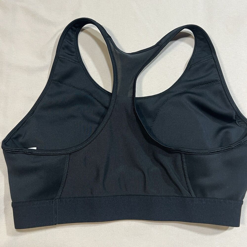 adidas Women's Floral GFX Low Support Sports Bra - Black/Orange Roses Sz L - Picture 5 of 6